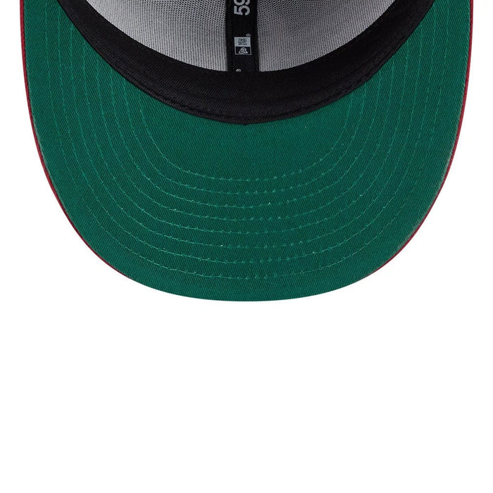Pictured is this MLB Team Cards LA Angels 59FIFTY Fitted cap in black. 2