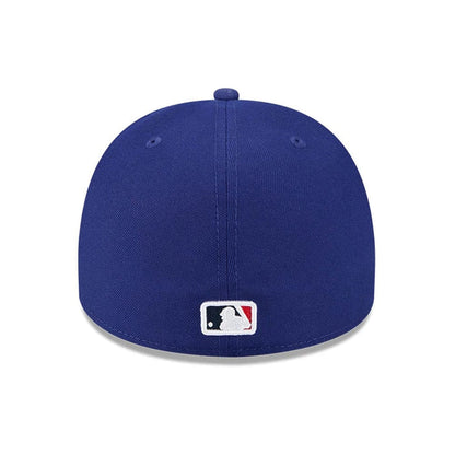 This is a LA Dodgers MLB Cartoon Dark Blue 59FIFTY A-Frame Fitted Cap 7