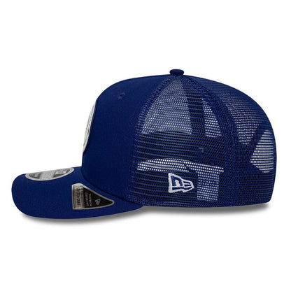 Pictured is this MLB Circles LA Dodgers 9SEVENTY Stretch Snap cap in dark blue. 6