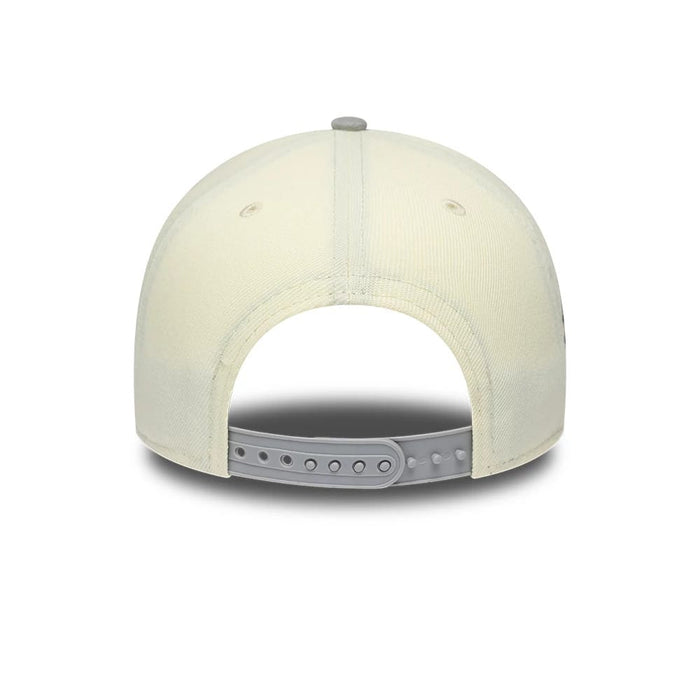 Pictured is this MLB Cooperstown LA Dodgers 9FORTY A-Frame cap in white & grey. 7