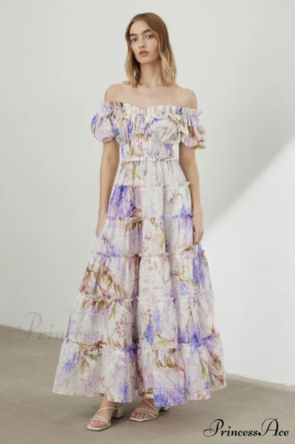 Lavander Maxi Boho Dress | Dress In Beauty