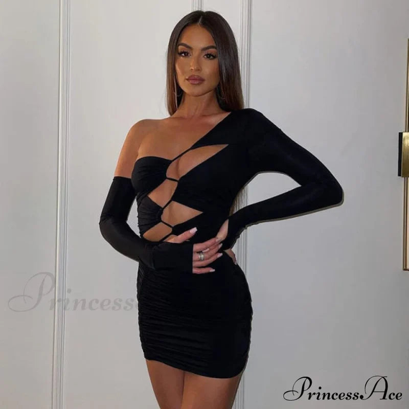 Lexy Elegant Mini Dress Black / M Dresses