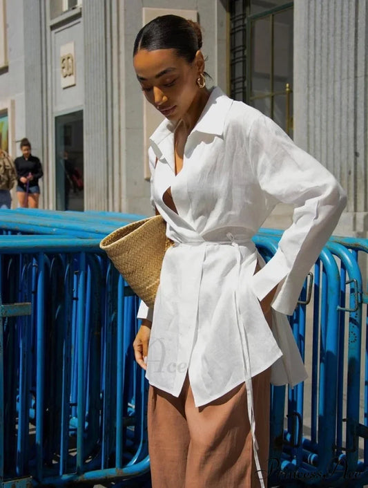 Liliana Elegant Shirt White / S