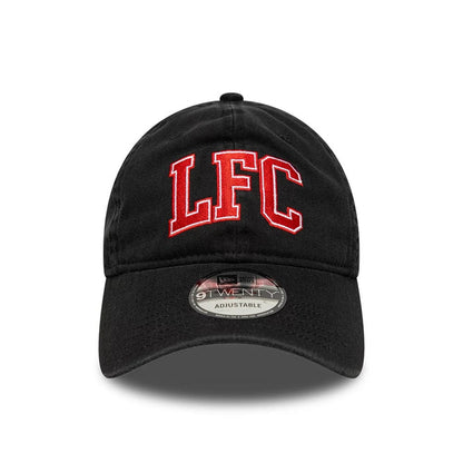Pictured is this Wordmark Liverpool FC 9TWENTY cap in black. 3