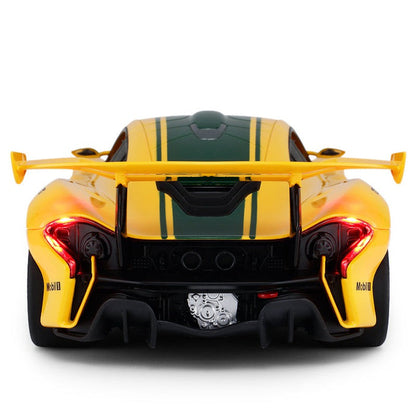 McLaren P1 GTR RC Car 1/14 Scale Licensed Remote Control Toy Car with Working Lights by Rastar