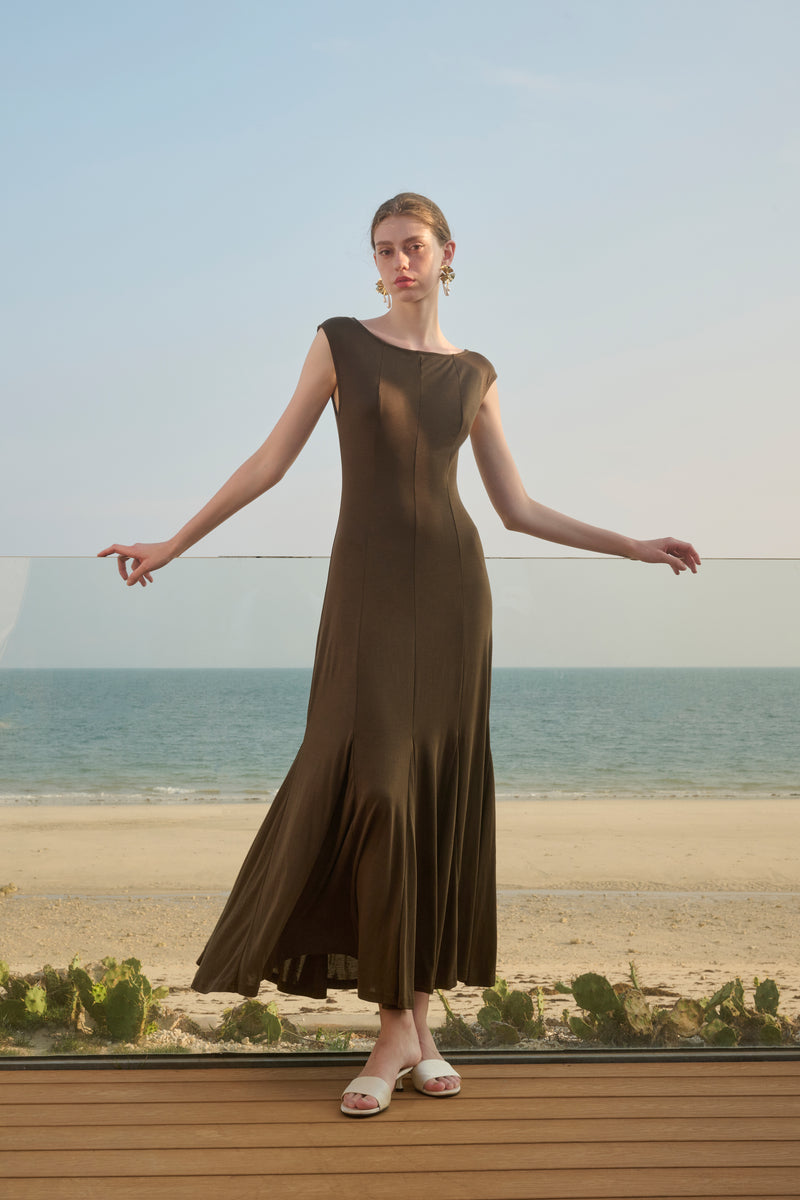 Mermaid maxi dress