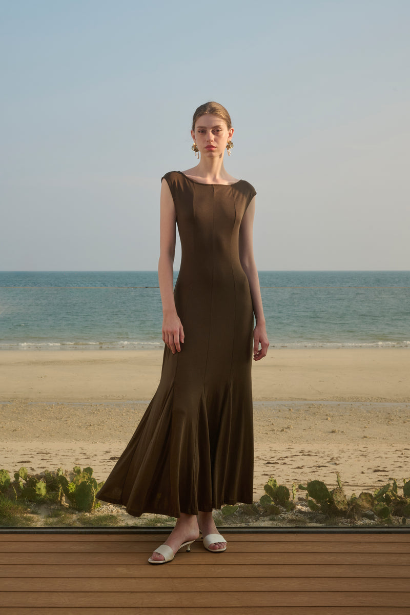 Mermaid maxi dress