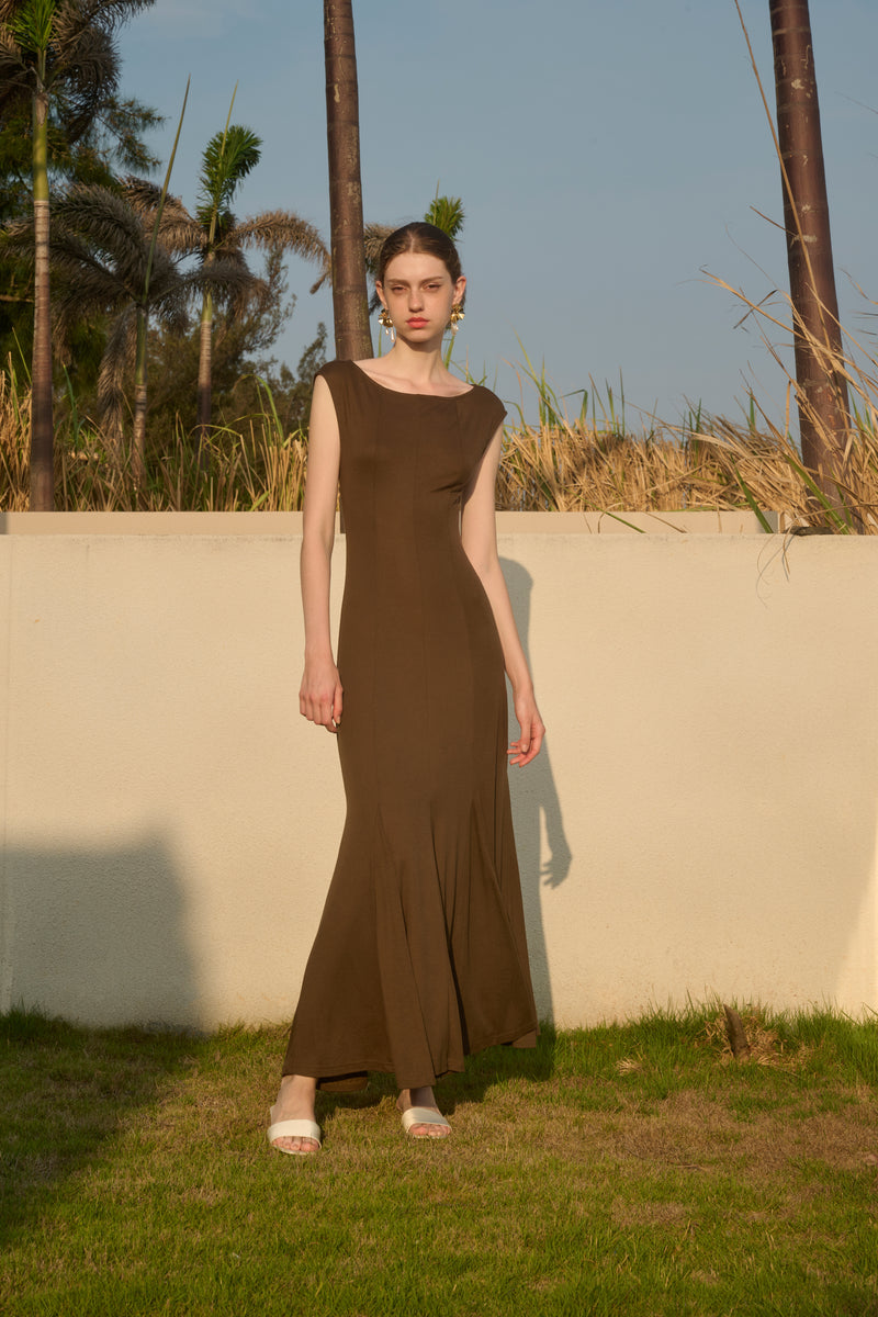 Mermaid maxi dress