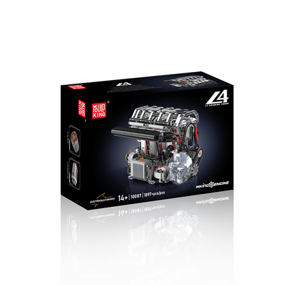 Mould King L4 Casoline Engine Building Blocks Kit - 1787Pcs
