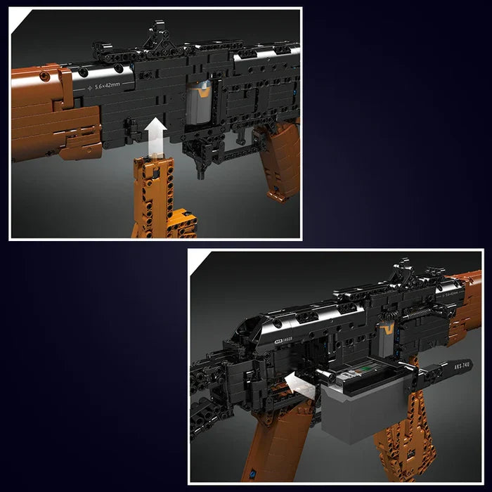 MouldKing AK-47 Assault Rifle (1418Pcs)