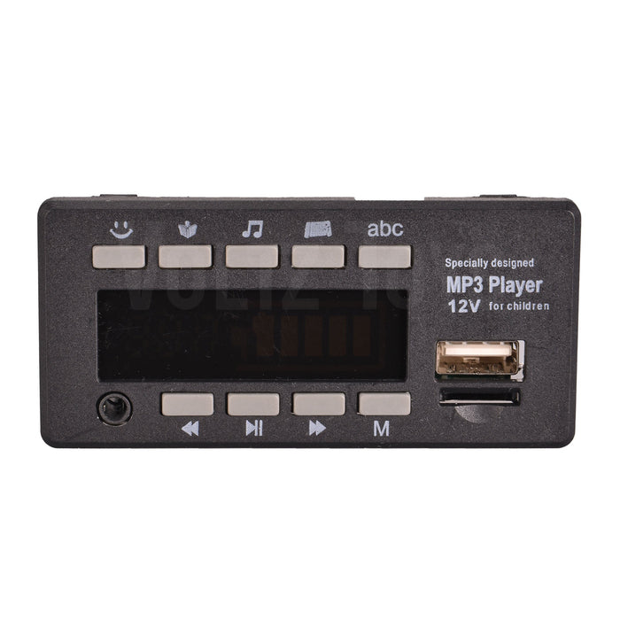 MP3 Media Player for 12V Ride-on Cars