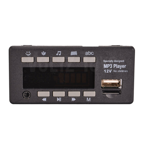MP3 Media Player for 12V Ride-on Cars