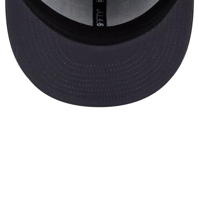 Pictured is this Netflix Squid Game 9FIFTY Snapback cap in dark grey. 7