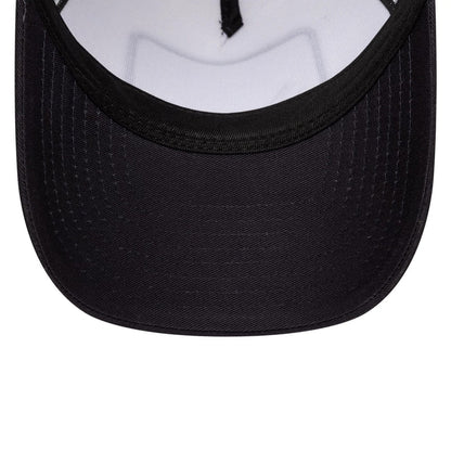 This is a New Era London Navy 9FORTY A-Frame Trucker Adjustable Cap 7