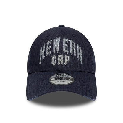 Pictured is this New Era Street Archived 9FORTY cap in navy. 3
