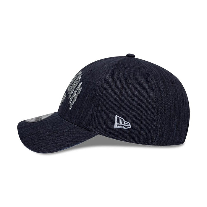 Pictured is this New Era Street Archived 9FORTY cap in navy. 5
