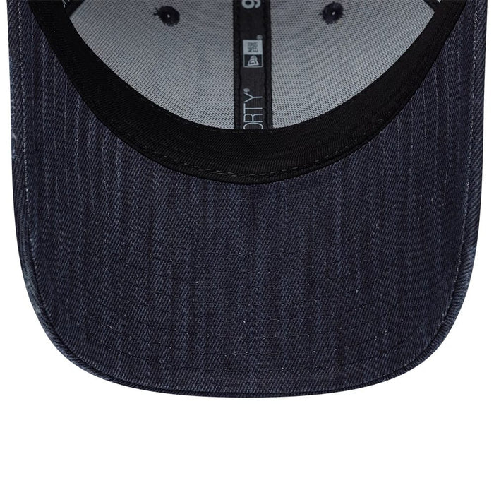 Pictured is this New Era Street Archived 9FORTY cap in navy. 7
