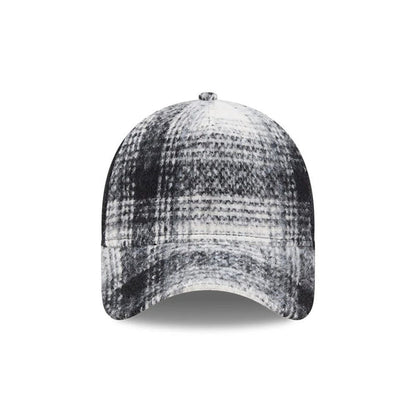 Pictured is this New Era 9FORTY A-Frame Trucker cap in white. 3