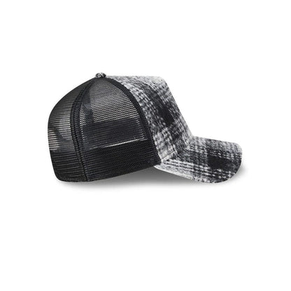 Pictured is this New Era 9FORTY A-Frame Trucker cap in white. 6
