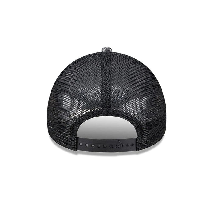 Pictured is this New Era 9FORTY A-Frame Trucker cap in white. 7