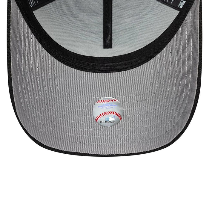 Pictured is this MLB Cooperstown New York Yankees 9FORTY A-Frame cap in black. 2