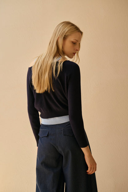 One shoulder two-piece set