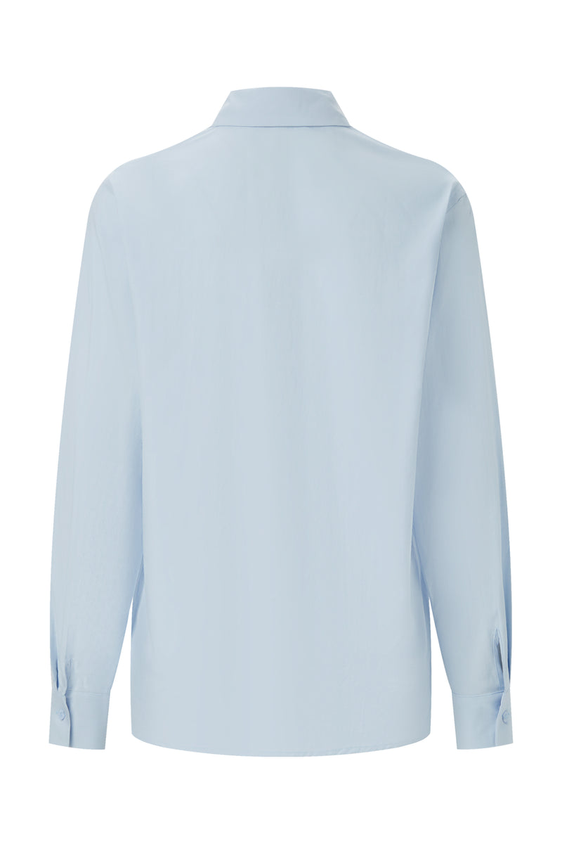 Palm embroidered shirt