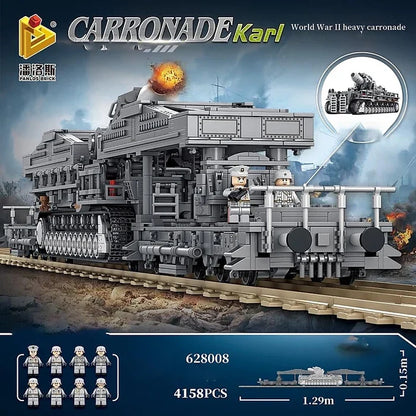 Panlos 628008 Karl Mortar 4158pcs Brick