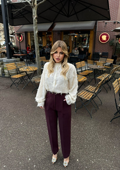 PANTALLONA BURGUNDY