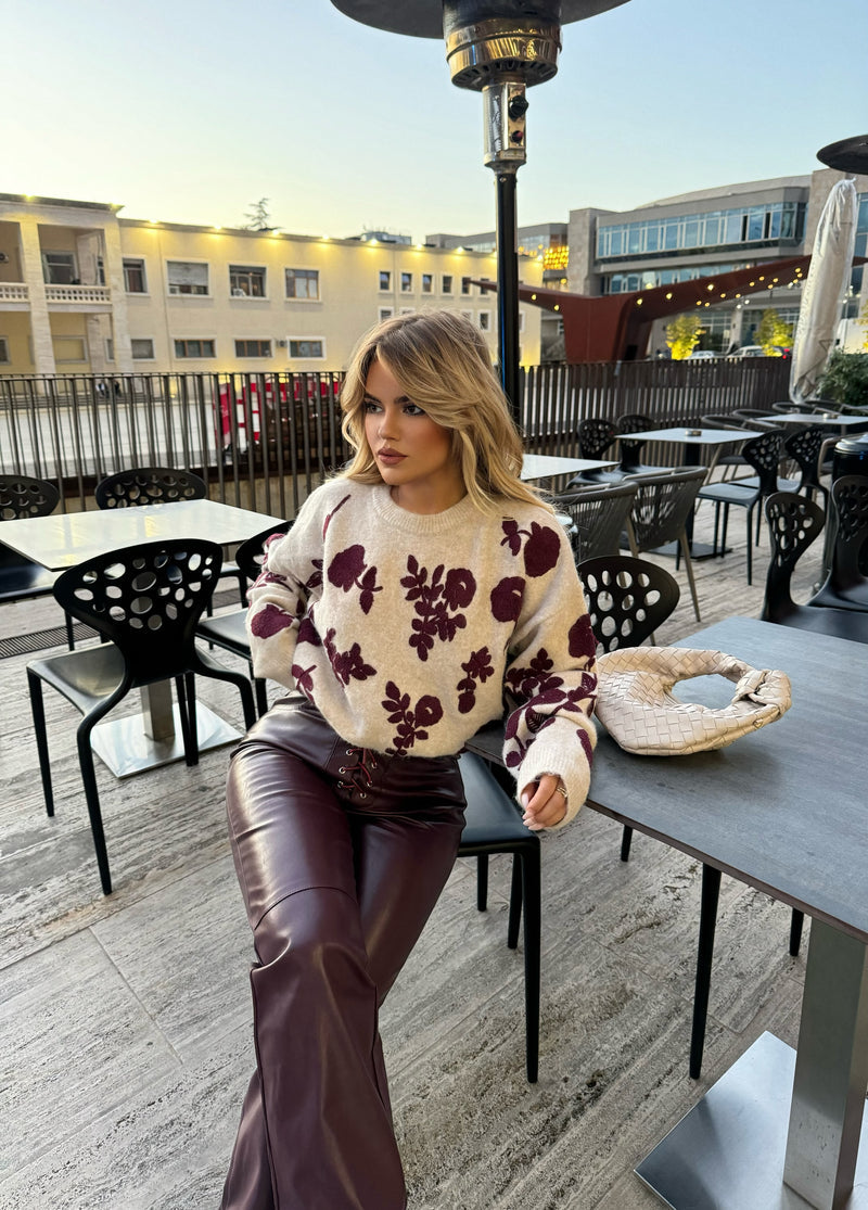 PANTALLONA LEKURE BURGUNDY