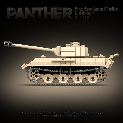 Pantehr V Tank - 472Pcs