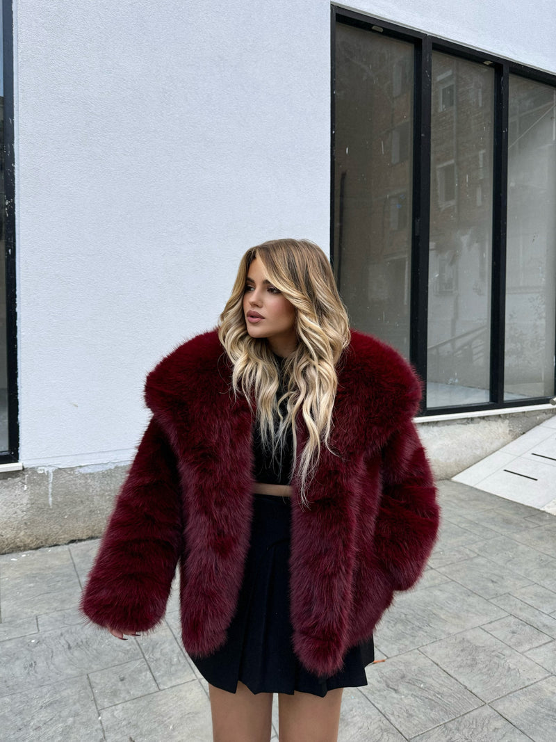 PELLUSH BURGUNDY