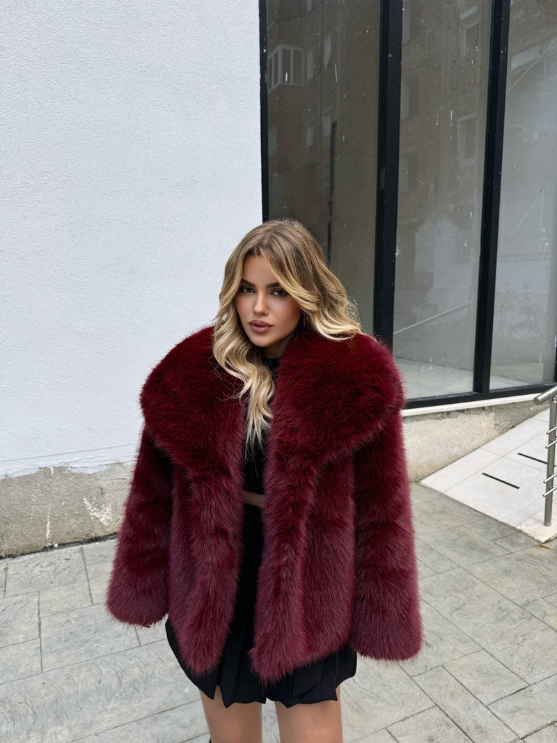 PELLUSH BURGUNDY