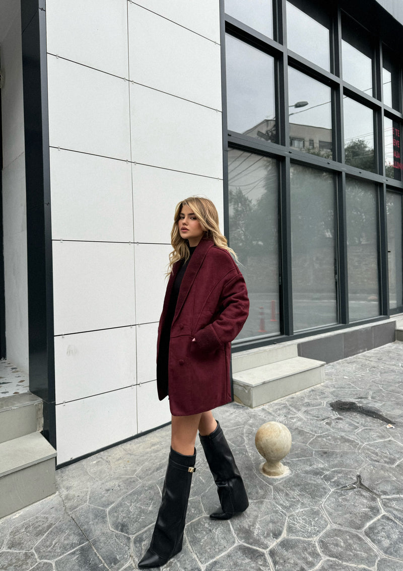 PELLUSH BURGUNDY