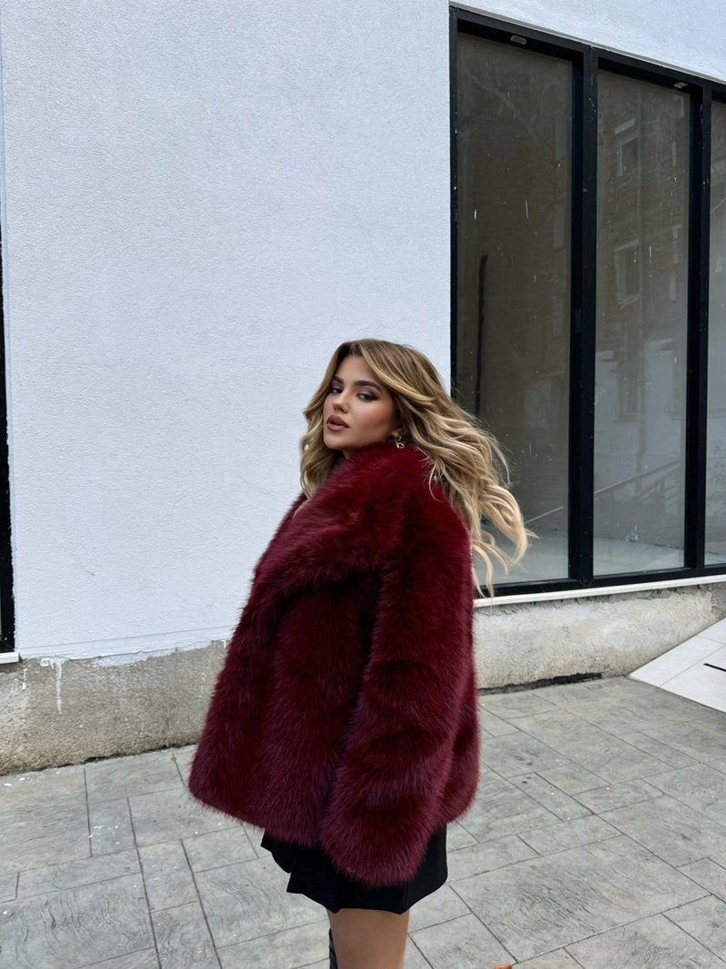 PELLUSH BURGUNDY