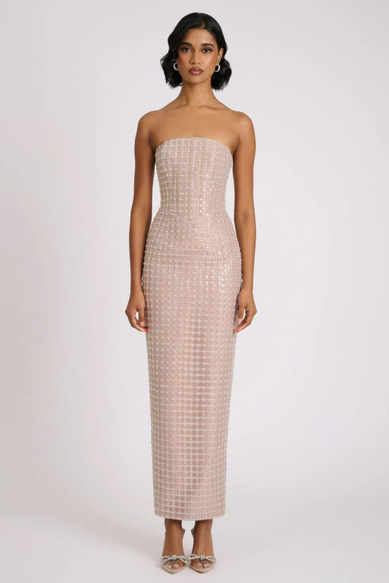Peyton Gown - Beige