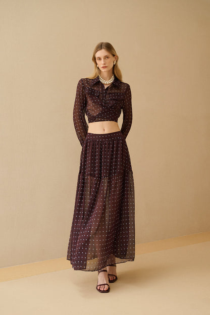 Polka dot shirt