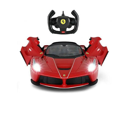 Rastar 1:14 R/C FERRARI LaFerrari Aperta Remote Control Car for Kids (Open Doors Manually w/ Drift Function) Voltz Toys