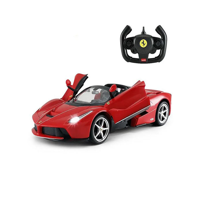 Rastar 1:14 R/C FERRARI LaFerrari Aperta Remote Control Car for Kids (Open Doors Manually w/ Drift Function) Voltz Toys