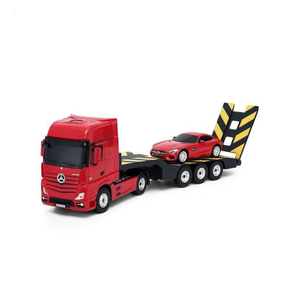 Rastar MERCEDES-Benz Actros (with 1/24 car) Remote Control Car for Kids Voltz Toys