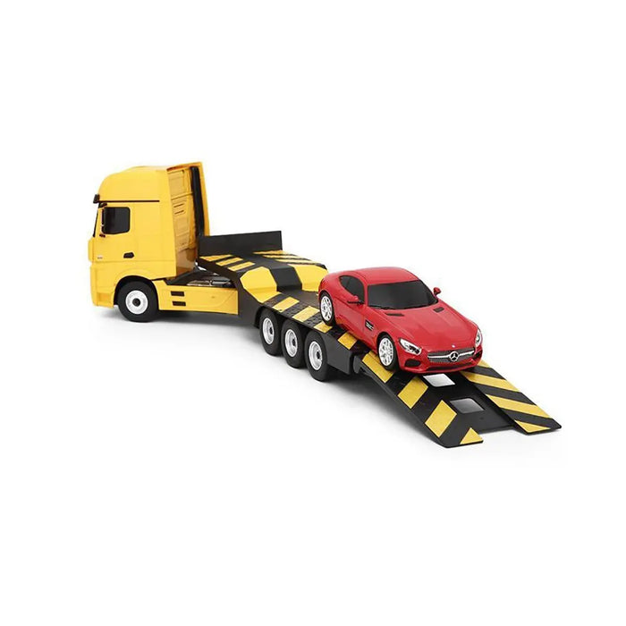 Rastar MERCEDES-Benz Actros (with 1/24 car) Remote Control Car for Kids Voltz Toys