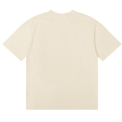 RHUDE Black dove lettering print T-Shirts