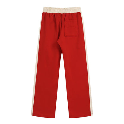RHUDE Contrast Varsity cotton sweatshirt pant sets
