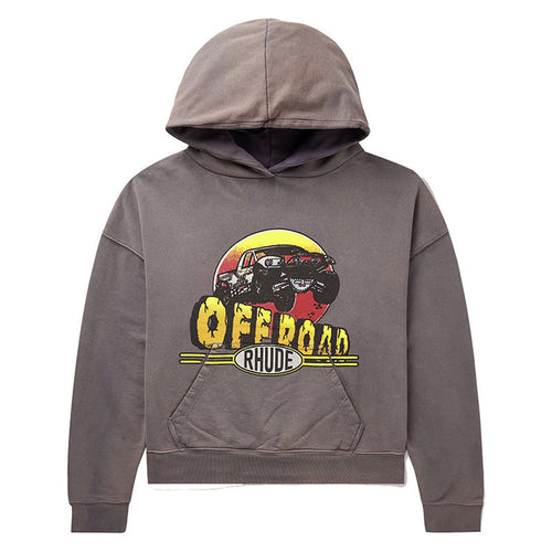 RHUDE Gray 'Off Road' Hoodie
