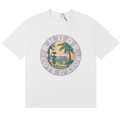 RHUDE  Off-white Lago T-Shirts