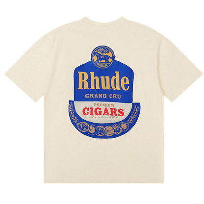 RHUDE logo-print cotton T-Shirts