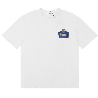RHUDE logo-print cotton T-Shirts