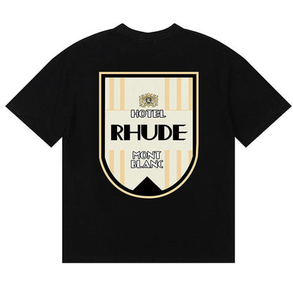 RHUDE Mont-blanc Hotel Tee