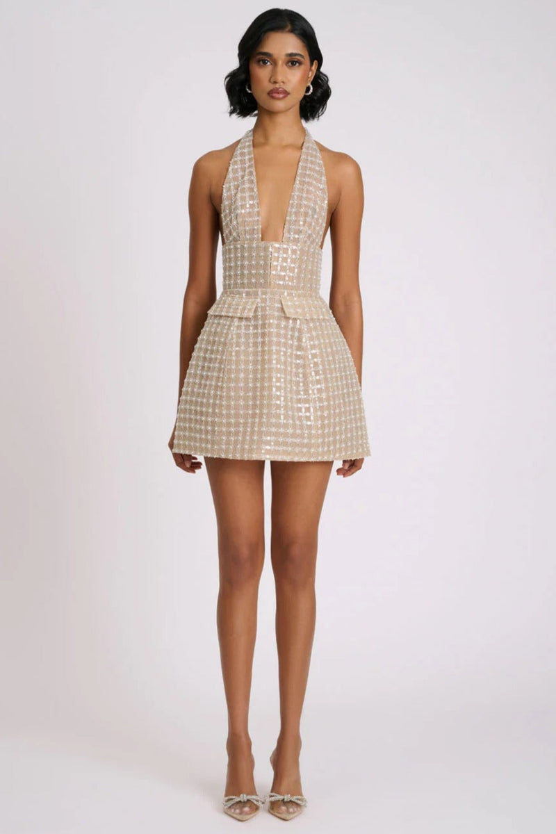 Roberta Dress - Beige