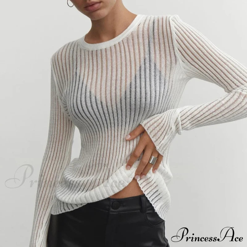 Sabrina Elegant Blouse White / S Shirts & Tops
